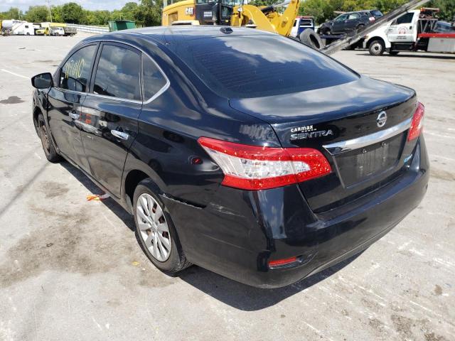 Photo 3 from auction – 2013 NISSAN SENTRA S with VIN 3N1AB7AP1DL733513