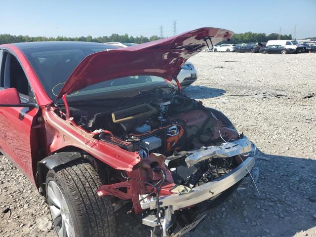 Photo 9 from auction – 2021 TESLA MODEL Y with VIN 5YJYGAEE2MF135058