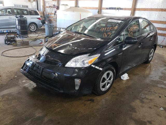 Photo 2 from auction – 2015 TOYOTA PRIUS with VIN JTDKN3DU7F1913902