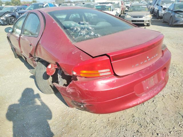 Photo 3 from auction – 1999 DODGE INTREPID E with VIN 2B3HD56J3XH513027