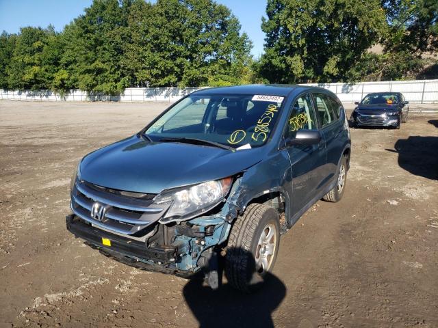 Photo 9 from auction – 2014 HONDA CR-V LX with VIN 2HKRM4H38EH671850