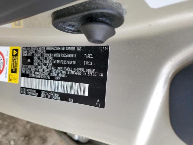 Photo 10 from auction – 2015 LEXUS RX 350 BAS with VIN 2T2BK1BA9FC291316