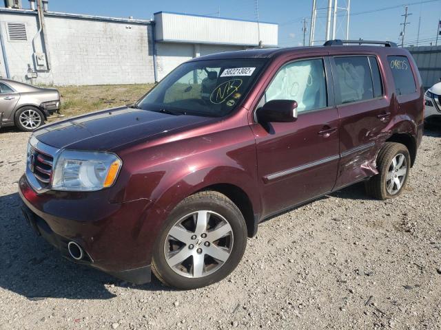 Photo 2 from auction – 2013 HONDA PILOT TOUR with VIN 5FNYF4H95DB064814