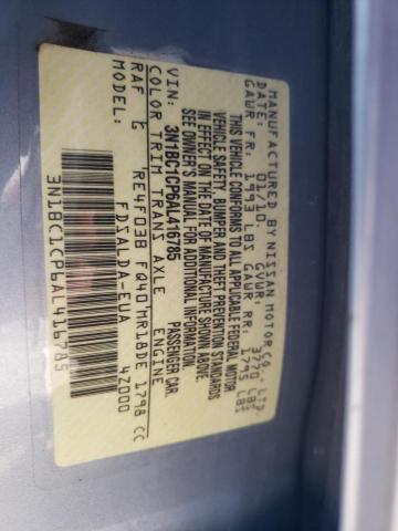Photo 10 from auction – 2010 NISSAN VERSA S with VIN 3N1BC1CP6AL416785
