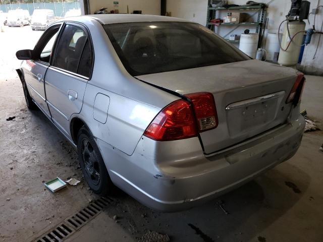 Photo 3 from auction – 2003 HONDA CIVIC EX with VIN 2HGES26803H608689