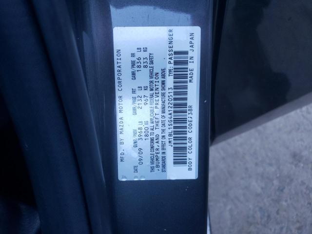 Photo 10 from auction – 2010 MAZDA 3 I with VIN JM1BL1SG4A1220513