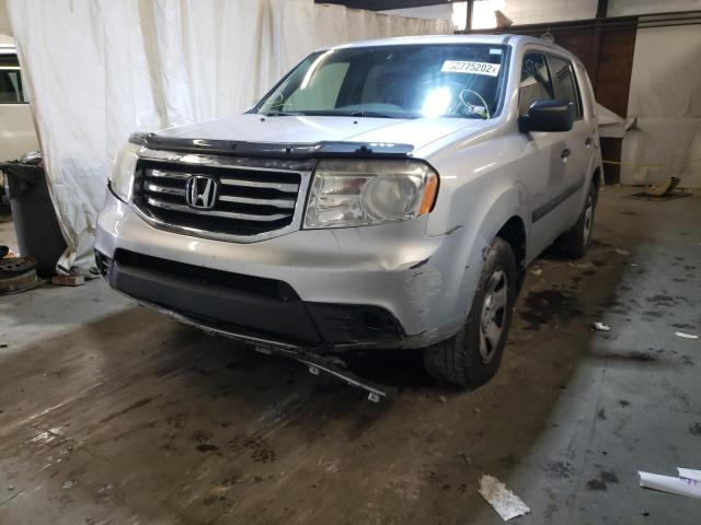 Photo 9 from auction – 2014 HONDA PILOT LX with VIN 5FNYF4H25EB011633