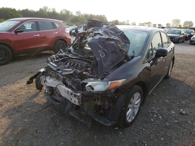 Photo 2 from auction – 2012 HONDA CIVIC EXL with VIN 19XFB2F9XCE042340