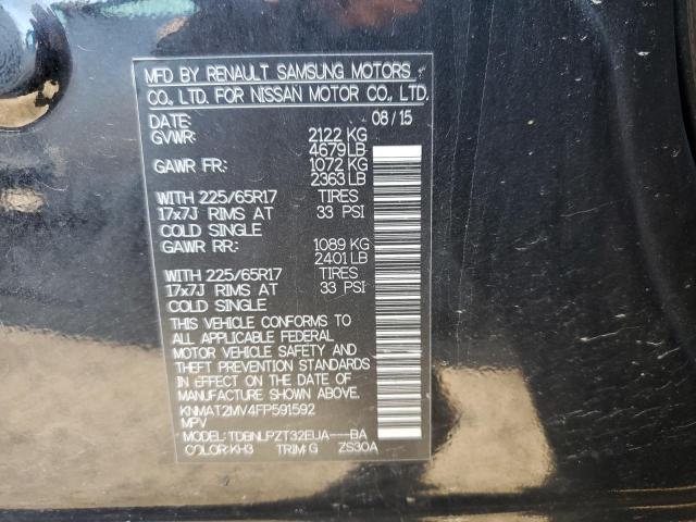 Photo 10 from auction – 2015 NISSAN ROGUE S with VIN KNMAT2MV4FP591592