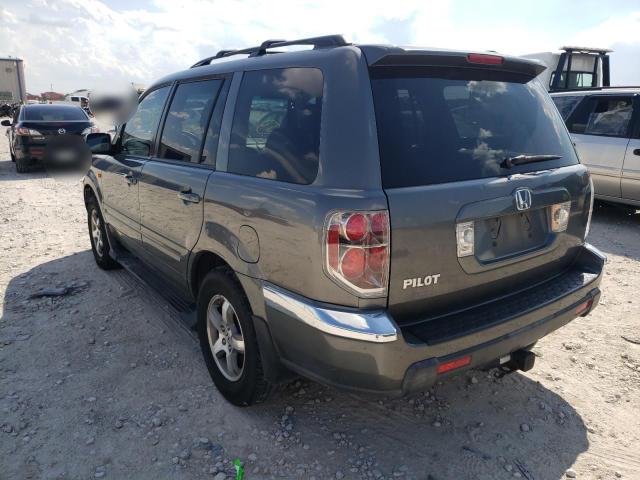 Photo 3 from auction – 2007 HONDA PILOT EXL with VIN 5FNYF28687B037654
