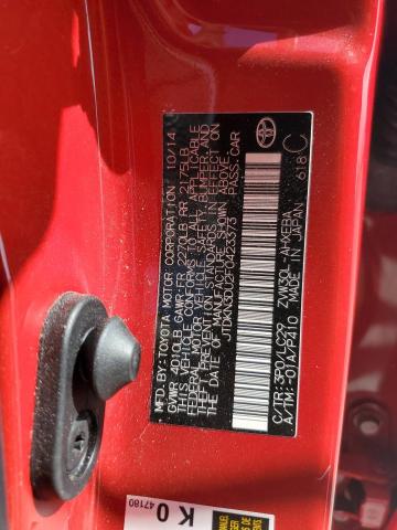 Photo 10 from auction – 2015 TOYOTA PRIUS with VIN JTDKN3DU2F0423373