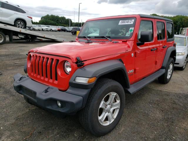 Photo 2 from auction – 2019 JEEP WRANGLER U with VIN 1C4HJXDG8KW653370