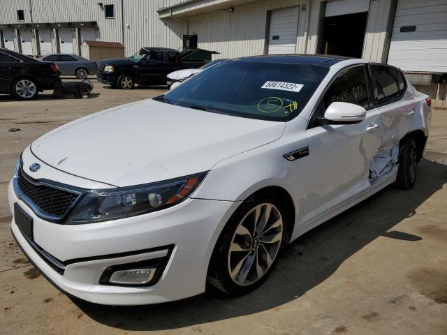 Photo 2 from auction – 2014 KIA OPTIMA with VIN 5XXGR4A67EG288670