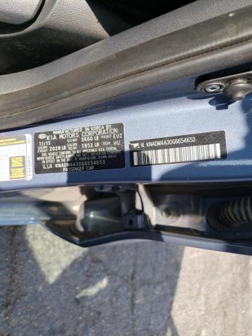 Photo 10 from auction – 2016 KIA RIO LX with VIN KNADM4A30G6654653