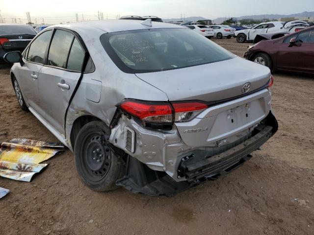Photo 3 from auction – 2021 TOYOTA COROLLA LE with VIN JTDEPMAE7MJ168883