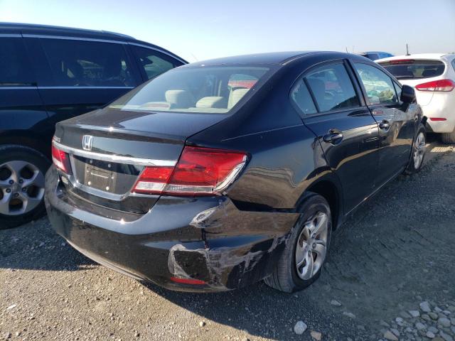 Photo 4 from auction – 2013 HONDA CIVIC LX with VIN 19XFB2F5XDE056169