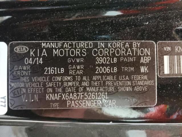 Photo 10 from auction – 2015 KIA FORTE EX with VIN KNAFX6A87F5261261