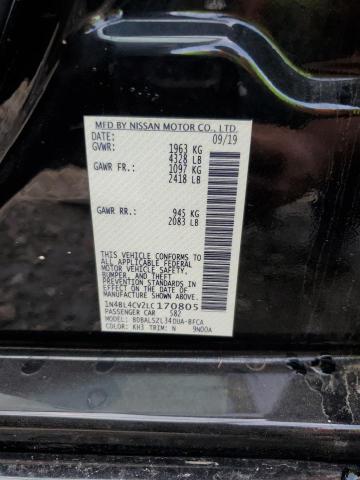 Photo 10 from auction – 2020 NISSAN ALTIMA SR with VIN 1N4BL4CV2LC170805