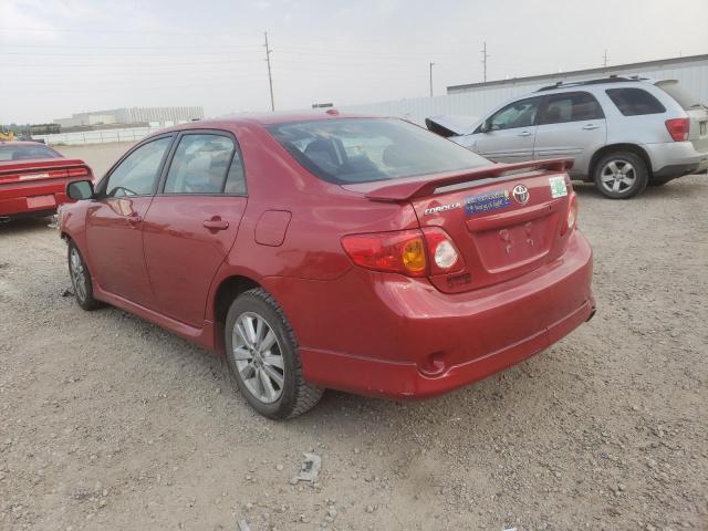 Photo 3 from auction – 2009 TOYOTA COROLLA BA with VIN 1NXBU40E69Z068305
