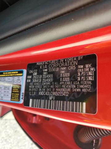 Photo 10 from auction – 2022 KIA EV6 GT LIN with VIN KNDC4DLC9N5055412
