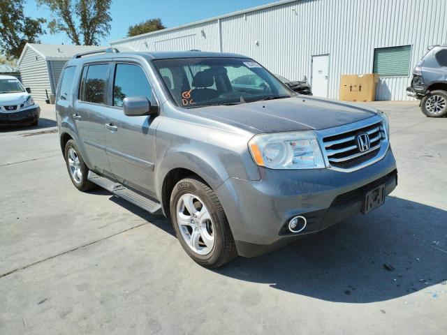 HONDA PILOT EXL 2012 with VIN 5FNYF4H56CB075607 - Photo from auction