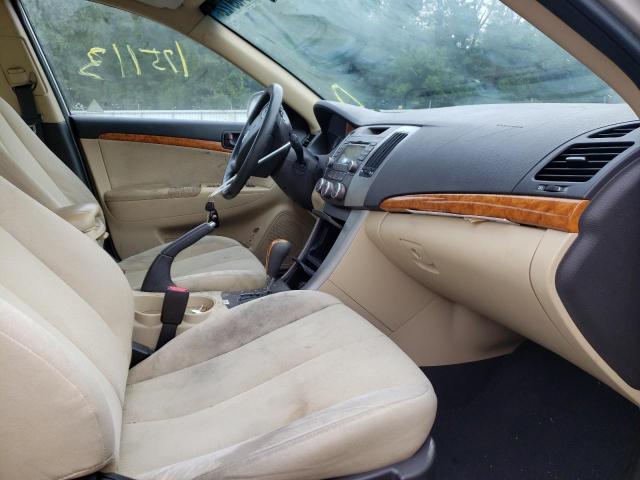 Photo 5 from auction – 2009 HYUNDAI SONATA GLS with VIN 5NPET46C29H419795