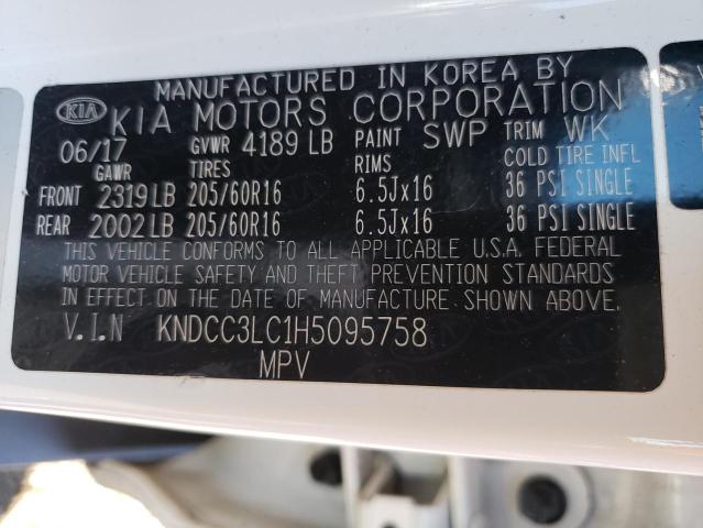 Photo 10 from auction – 2017 KIA NIRO EX with VIN KNDCC3LC1H5095758