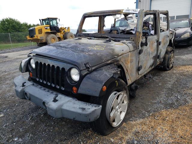 Photo 2 from auction – 2012 JEEP WRANGLER U with VIN 1C4BJWEG5CL222728