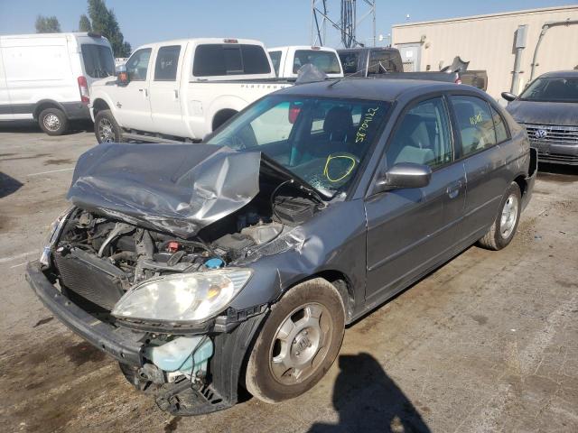 Photo 2 from auction – 2004 HONDA CIVIC HYBR with VIN JHMES95674S010406