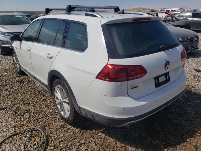 Photo 3 from auction – 2017 VOLKSWAGEN GOLF ALLTR with VIN 3VWH17AU3HM522136