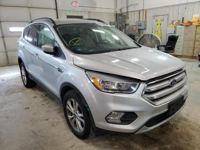 FORD ESCAPE SE 2018 with VIN 1FMCU9GD8JUD07257 - Photo from auction
