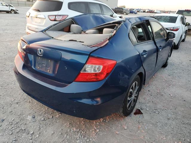 Photo 4 from auction – 2012 HONDA CIVIC with VIN 19XFB2F56CE304397