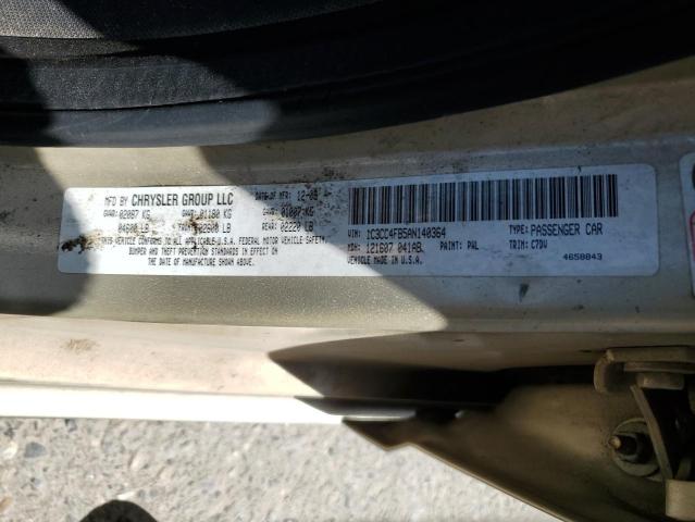 Photo 10 from auction – 2010 CHRYSLER SEBRING with VIN 1C3CC4FB5AN140364