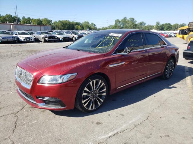 Photo 2 from auction – 2018 LINCOLN CONTINENTA with VIN 1LN6L9TK8J5602809