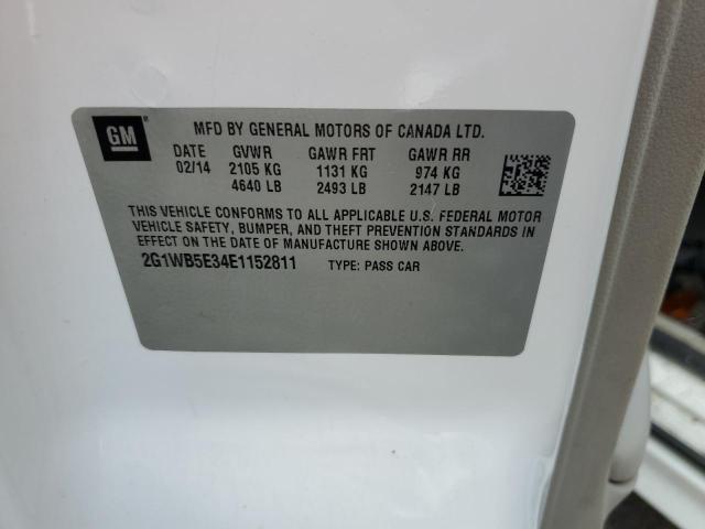 Photo 10 from auction – 2014 CHEVROLET IMPALA LIM with VIN 2G1WB5E34E1152811
