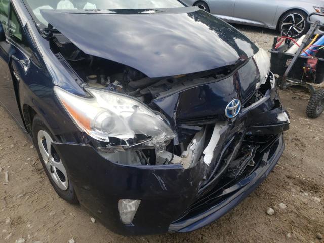 Photo 9 from auction – 2013 TOYOTA PRIUS with VIN JTDKN3DU1D0341227
