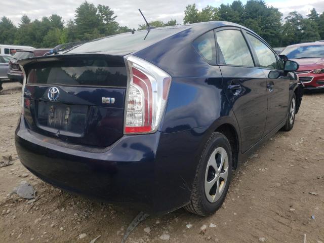 Photo 4 from auction – 2013 TOYOTA PRIUS with VIN JTDKN3DU1D0341227