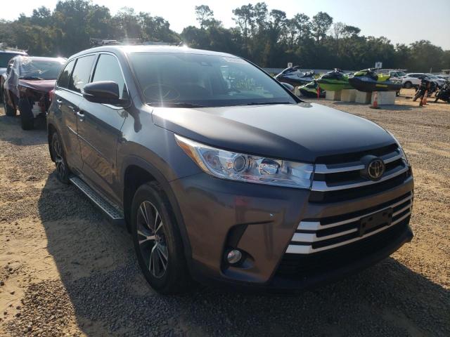 TOYOTA HIGHLANDER 2018 with VIN 5TDBZRFH0JS855022 - Photo from auction