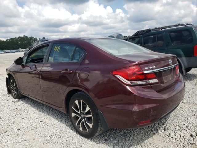 Photo 3 from auction – 2015 HONDA CIVIC EX with VIN 19XFB2F8XFE030068