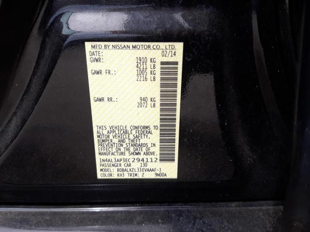 Photo 10 from auction – 2014 NISSAN ALTIMA 2.5 with VIN 1N4AL3AP3EC294112