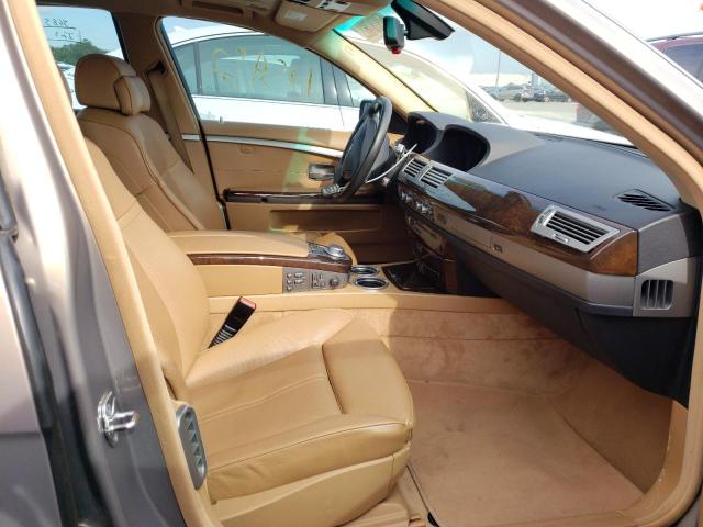 Photo 5 from auction – 2006 BMW 750 I with VIN WBAHL83506DT02449