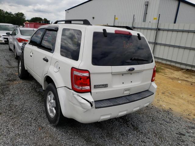 Photo 3 from auction – 2011 FORD ESCAPE XLT with VIN 1FMCU0D77BKB18848