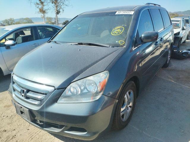Photo 2 from auction – 2005 HONDA ODYSSEY EX with VIN 5FNRL38405B004954
