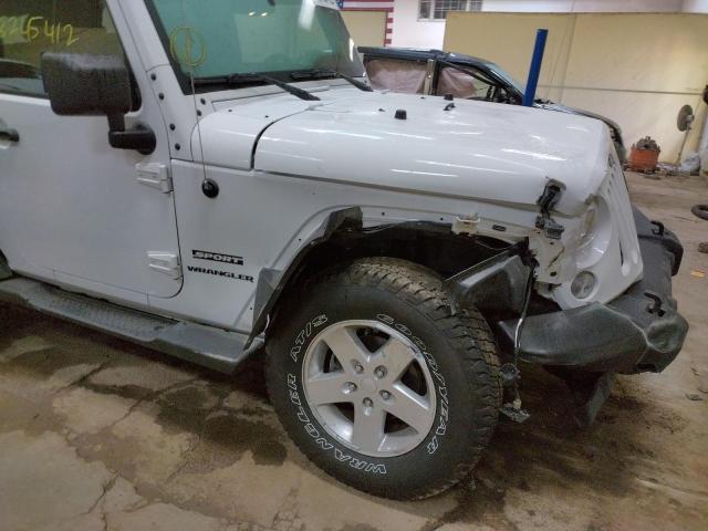 Photo 9 from auction – 2015 JEEP WRANGLER S with VIN 1C4AJWAGXFL567050