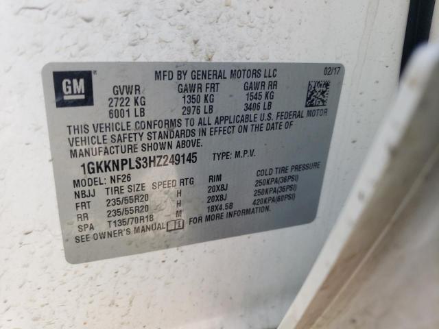 Photo 10 from auction – 2017 GMC ACADIA DEN with VIN 1GKKNPLS3HZ249145