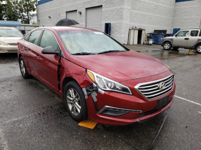HYUNDAI SONATA SE 2015 with VIN 5NPE24AF2FH176196 - Photo from auction