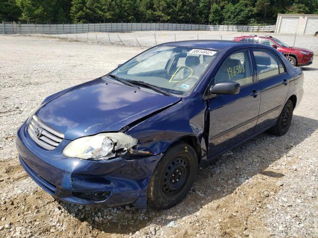Photo 2 from auction – 2003 TOYOTA COROLLA CE with VIN JTDBR32E830012684