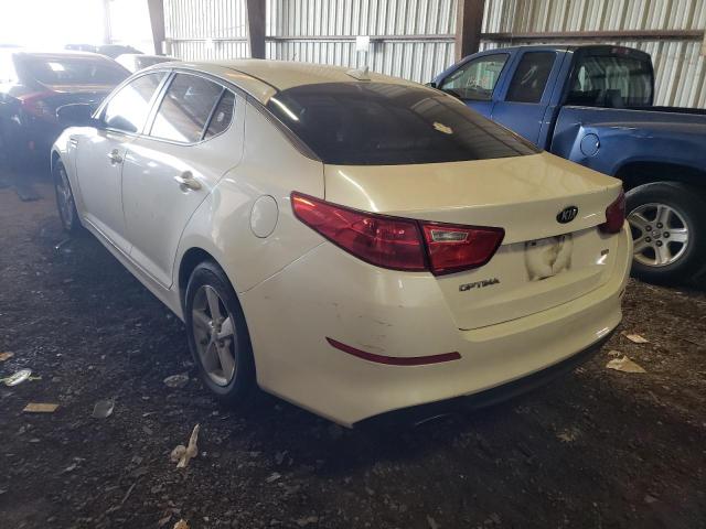 Photo 3 from auction – 2015 KIA OPTIMA LX with VIN KNAGM4A77F5550553