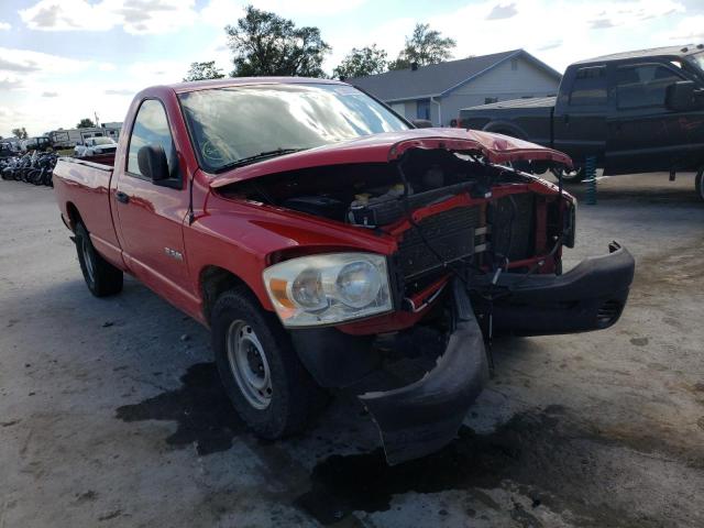 DODGE RAM 1500 S 2008 with VIN 1D7HA16N08J158391 - Photo from auction