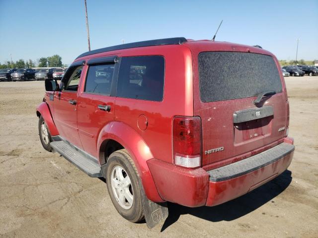 Photo 3 from auction – 2008 DODGE NITRO SXT with VIN 1D8GU28K78W234277